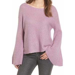 BP Nordstrom Flare Sleeve Sweater